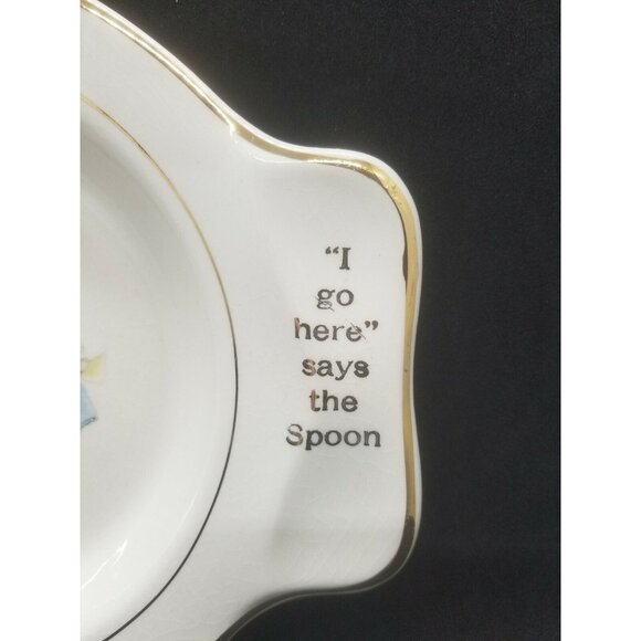 Nursery Toddler Child's Ceramic Bowl Dish The Salem China Co for Intl Silver Co - Picture 3 of 9